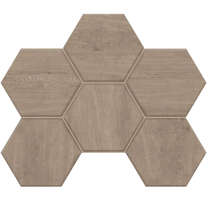 Classic Wood Мозаика CW02 Hexagon Неполированный 25x28.5